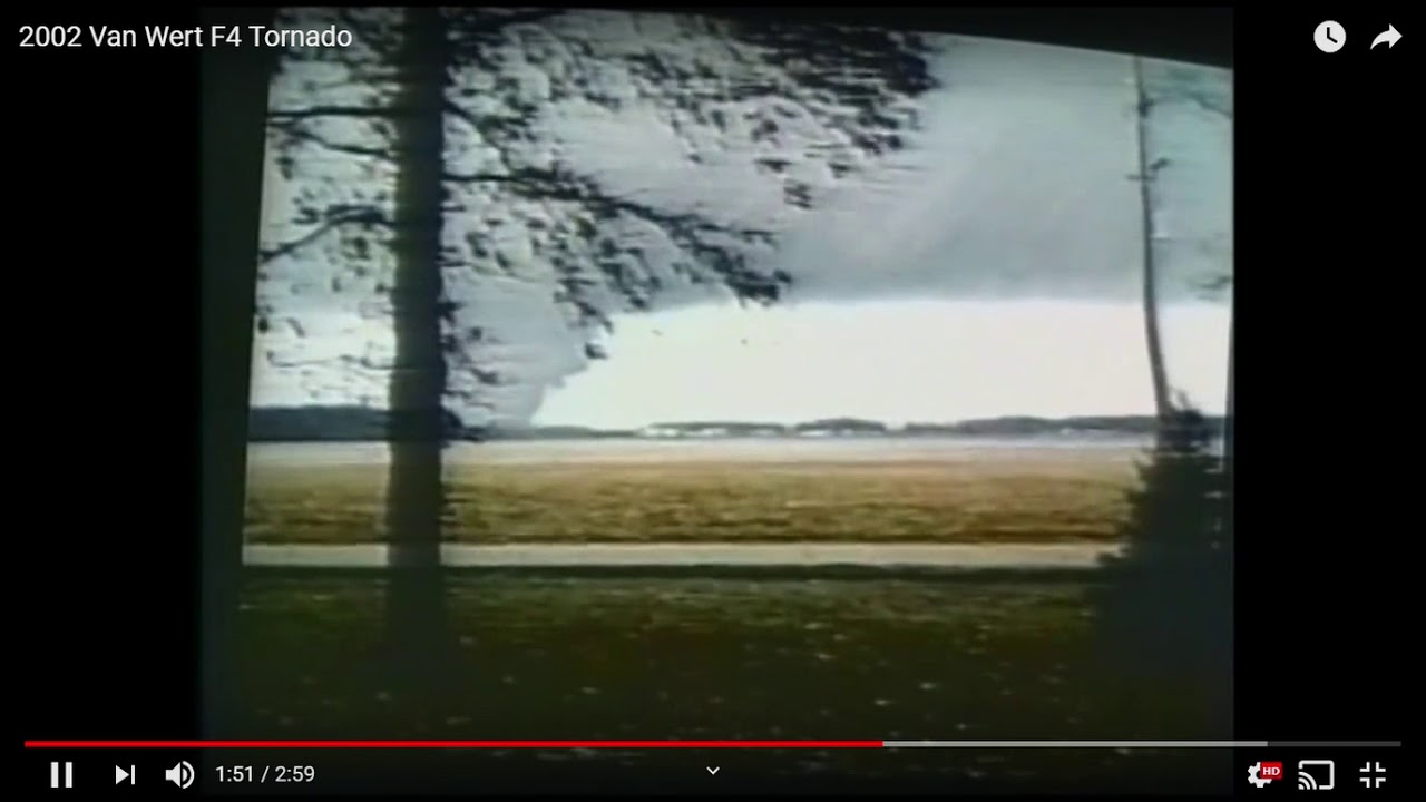 November 10 2002 Van Wert ohio F4 Tornado YouTube