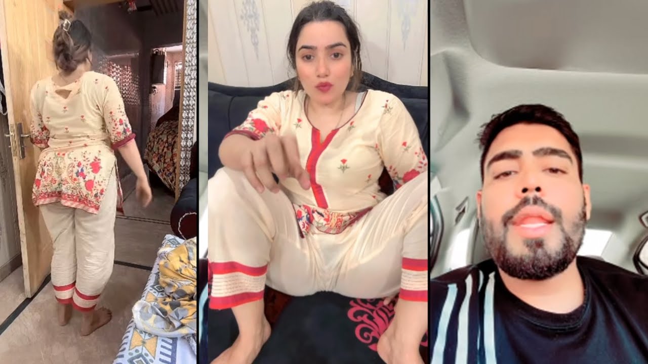 Anmol and Atif Rajput live new video mazaq//funny life GAF shaf full ...