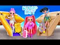DIY Cardboard &amp; Fluffy Makeover: K-Pop Demon Hunters in Airplane! 10 Crafts for L.O.L. Dolls