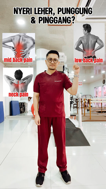 Nyeri leher, punggung  & pinggang, lakukan latihan ini #drpras #neckpain #midbackpain #lowbackpain
