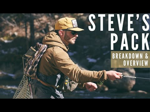 Fly Fishing Pack Setup