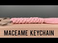 Macrame Chinese Crown Knot Keychain tutorial