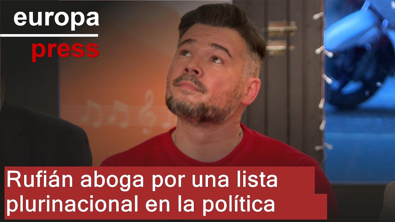 Rufián defiende una lista plurinacional: "Que las cúpulas de los partidos tomen la palabra"