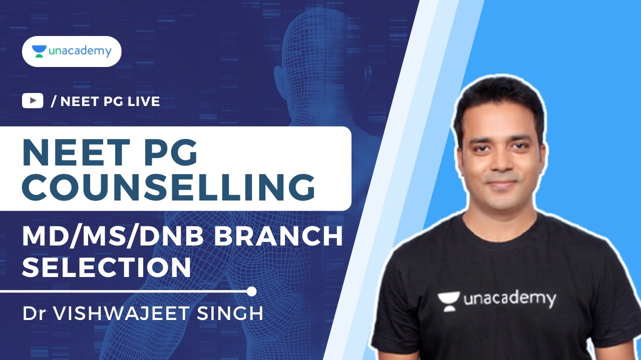 NEET PG Counselling - MD/MS/DNB Branch Selection | Forensic Medicine | Dr Vishwajeet Singh