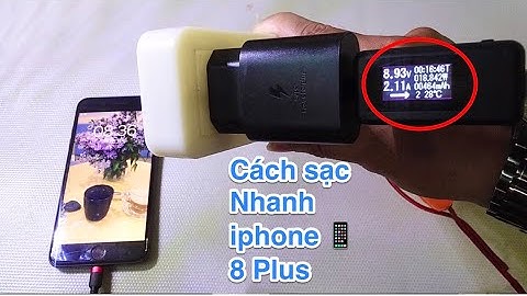 Công nghệ sạc nhanh trên iphone 8 plus là gì