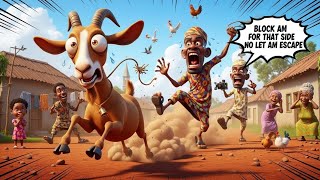 Download Lagu The Christmas Goat That Becomes A Pet |😂 Hilarious African folktale #comedy #moralstories #folktale  MP3