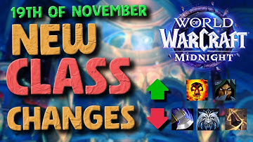 New Class Changes - Arms & Devour DH, WW NERFED - SP & Sub INSANE BUFFS | World of Warcraft Midnight