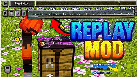 🎥 Replay Mod MCPE 1.21+ | Cinematic Camera on Mobile! 📱✨