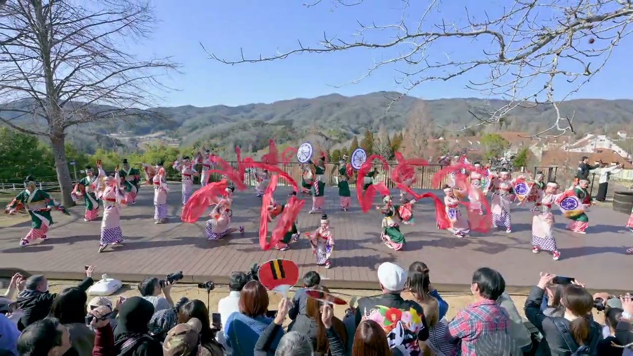 濱長花神楽　あかいわ桃磐祭（モモロックフェスティバル）20260301ドイツの森村エリア【4K】