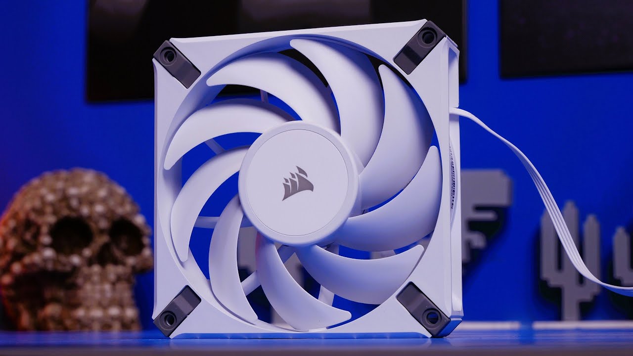 Corsair AF120 Elite fans - better airflow and quieter cooling? - YouTube