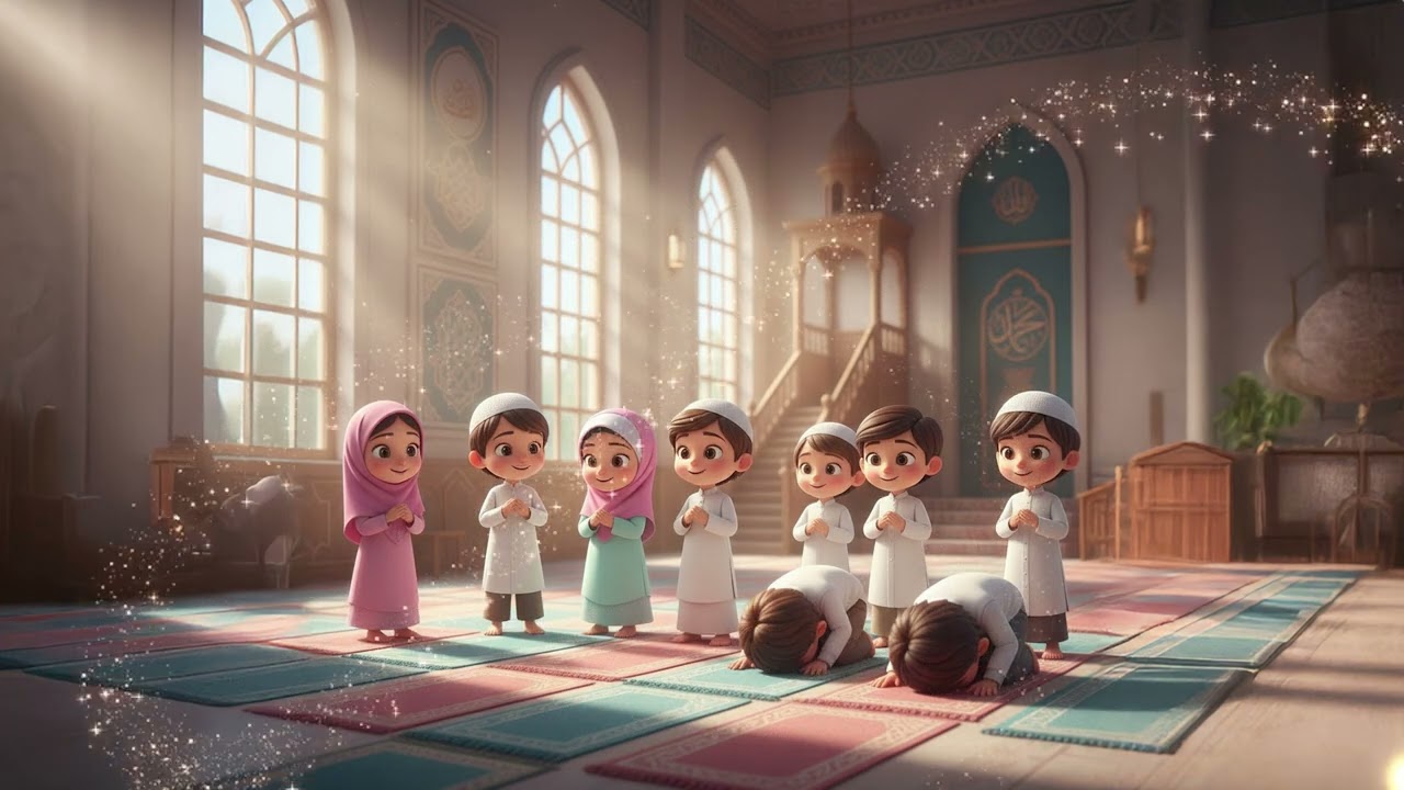 🎵 Namaz Kılmak Çok Güzel | Çocuklara Namazı Sevdiren Eğitici İslami Şarkı 🌙✨