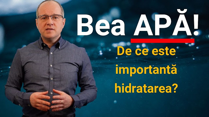 Bea APA! De ce este importanta hidratarea?