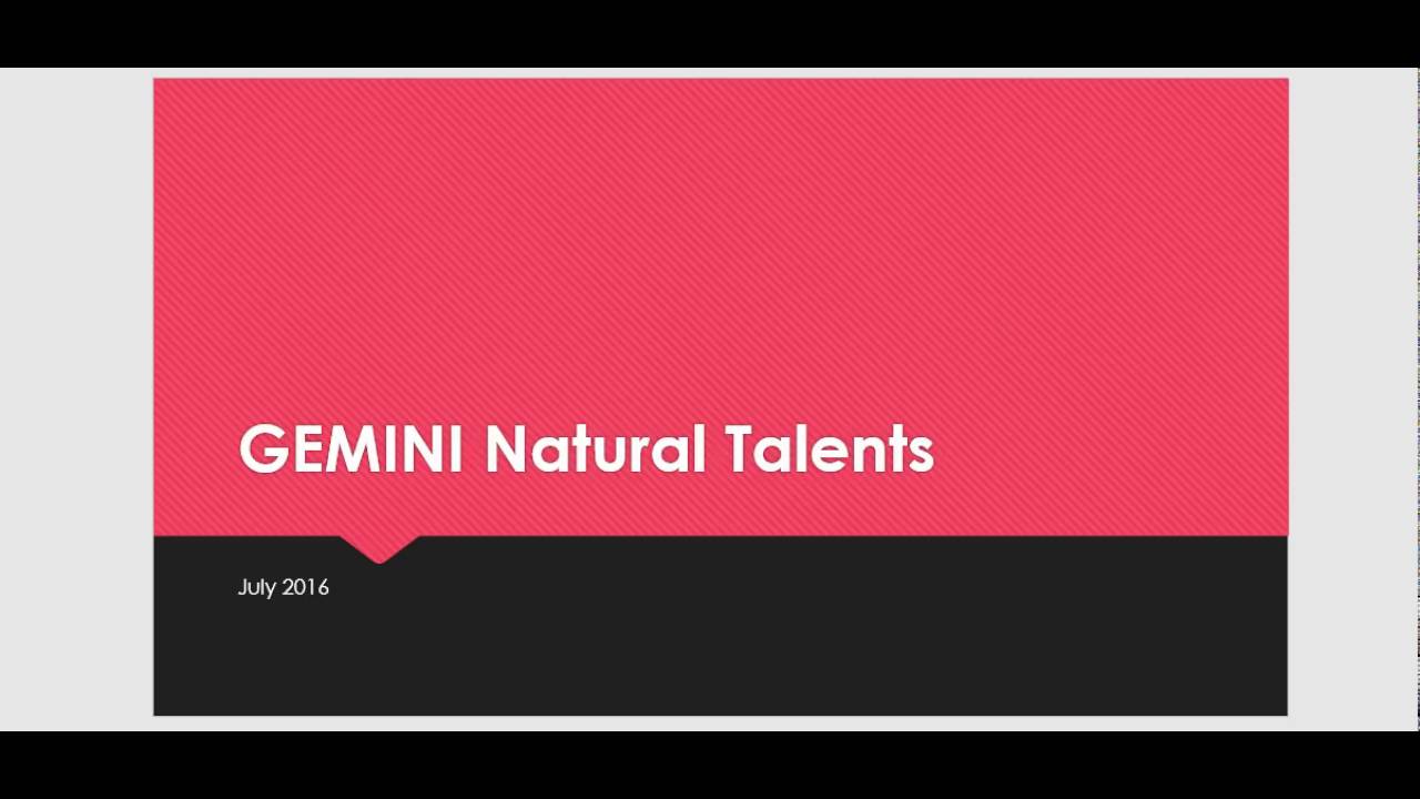 Gemini Horoscope - Money Matters July 2016 - Your Natural Talents