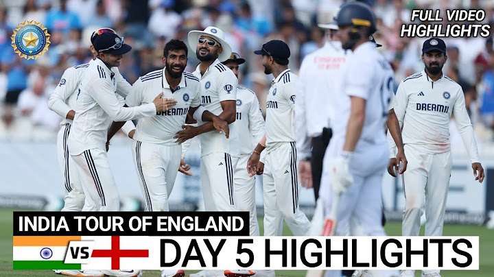 India vs England 3rd Test Day 5 Full Match Highlights | IND vs ENG 3rd Test Day 5 Full Highlights
