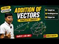 Addition of Vectors Theory Part 1 | Triangle, Parallelogram &amp; Polygon Law