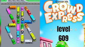 Crowd Express level 609 hard level Walkthrough Solution 
