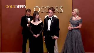 Mr. Nobody Against Putin team backstage Q&A after winning Documentary Feature at the 2026 Oscars