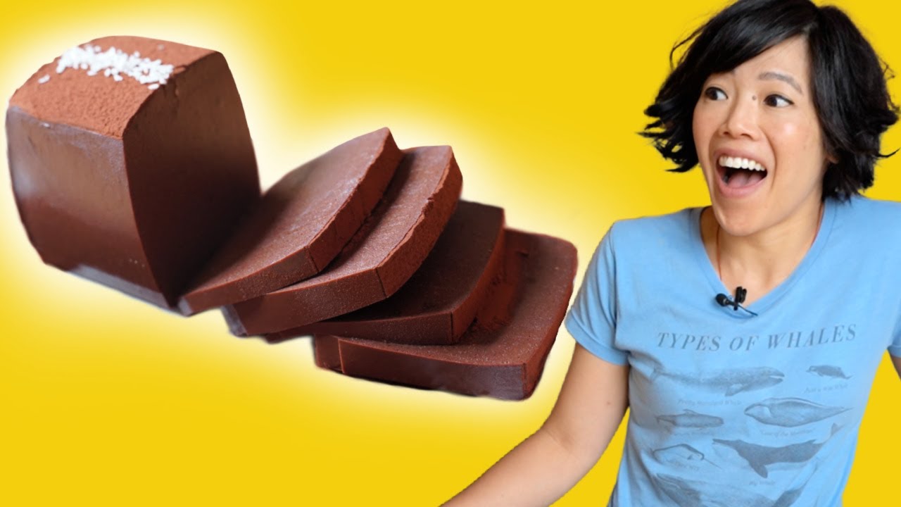 Chocolate Jelly | Chocolate & Milk - No Gelatin, No Flour, No Oven, Really? | emmymade