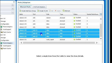 NetApp C-DOT - Creation and Failover of LIF Part 1