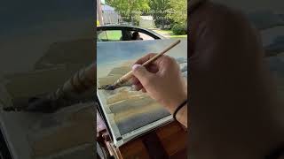 Sketching before grabbing lunch with some painting friends in Red Hook, New York.