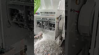 Ldpe lldpe film pp bigbag woven bag shredder machine