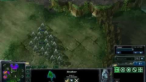 Starcraft 2 Beta - Pycckuu vs. Frontdoor vs. Rapt Commentary g2 p2