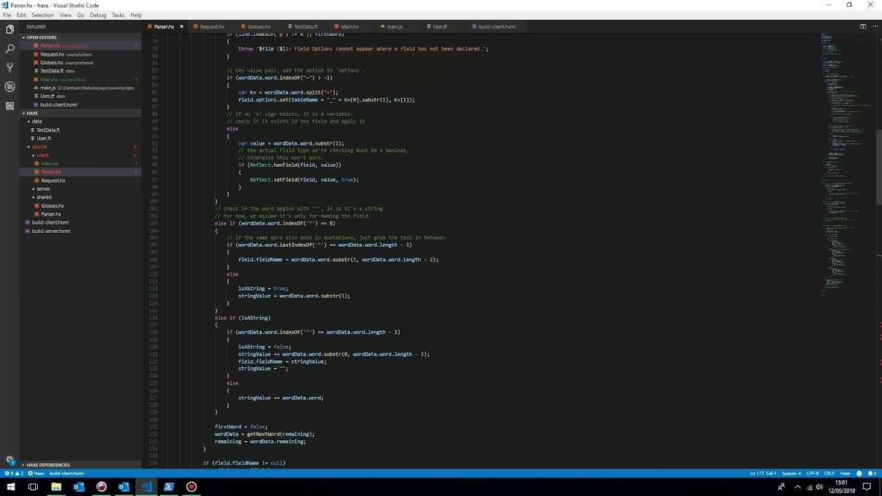 Building a Haxe Macro-powered Parser for the Web - YouTube