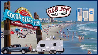 The Florida Space Coast, Rocket Launch, Cocoa Beach, and the Largest Surf Shop