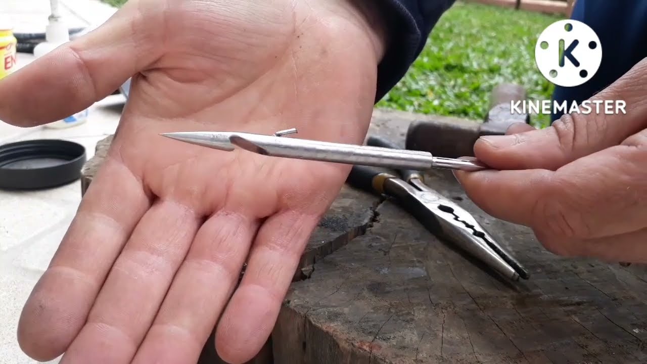 Seta / flecha para pesca com estilingue.