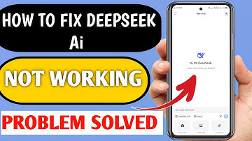 How To Fix Deepseek Ai Not Working.