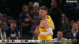 Details Micah Potter - 10 Points, 10 Rebounds, 1 Assist vs Thunder - 2025-26 Regular Season Guide