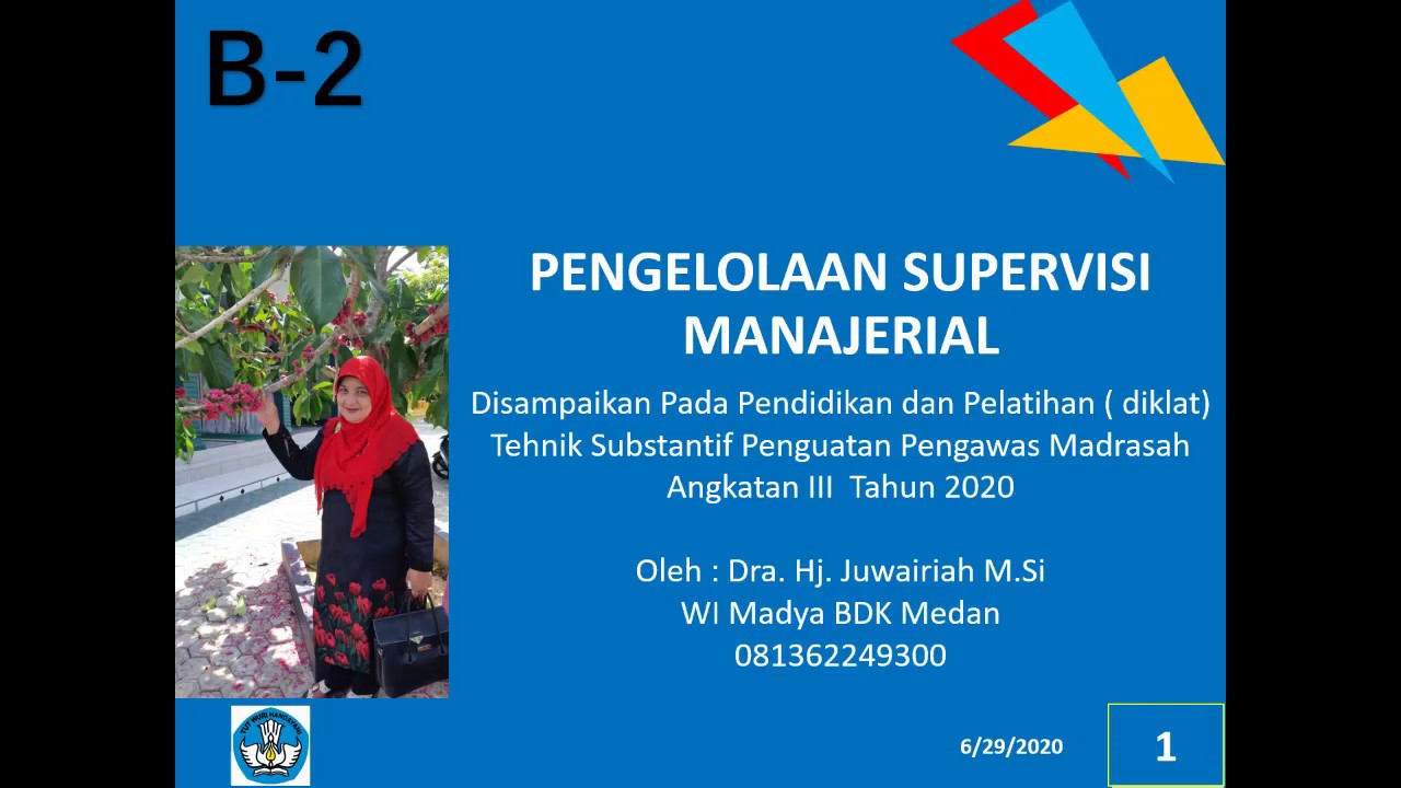 PENGELOLAAN SUPERVISI MANAJERIAL