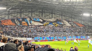 OM - PSG : L’INCROYABLE tifo EXPLOSIF du Virage Sud 💥😍