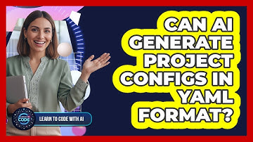 Can AI Generate Project Configs In YAML Format?