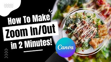 How to Make Zoom In/Out Animation in Canva? | Zoom Effect in Canva Tutorial