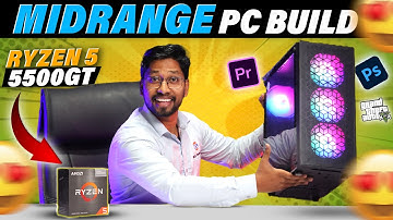 Mid-Range🔥Gaming & Editing PC Build 2025 🚀 Futureproof Setup for Gaming & Work