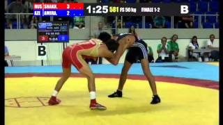 Wwcc2013 Mahir Amiraslanov Fs 50 Kg D Medal Match
