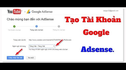 Hưỡng Dẫn Đăng Ký Tài Khoản Google Adsense Trên YouTube Mới Nhất.