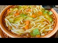 SOPA DE FIDEOS CON VEGETALES DELICIOSA Y ECONÓMICA