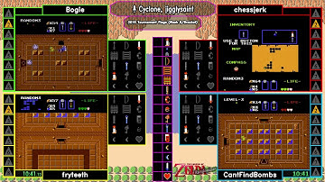 Tournament Week 5 Flags, Nov 10 2019.  Zelda 1 Randomizer Weekly Race.