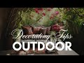 Outdoor decorating tips  over 100 patio  garden makeover ideas