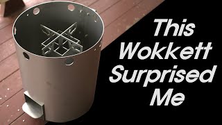 Bigger is not always better - Wokkett Stove Science