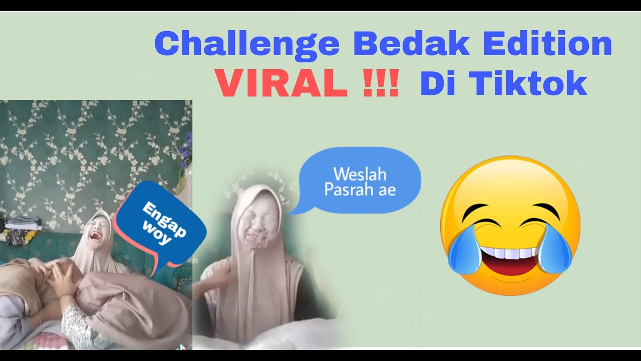 CHALLENGE BEDAK EDITION YANG LAGI VIRAL DI TIKTOK,BIKINYA SAMBIL BALAS DENDAM !!!🤣