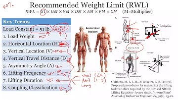 NIOSH Lifting Equation Explained | Updated Version in Description