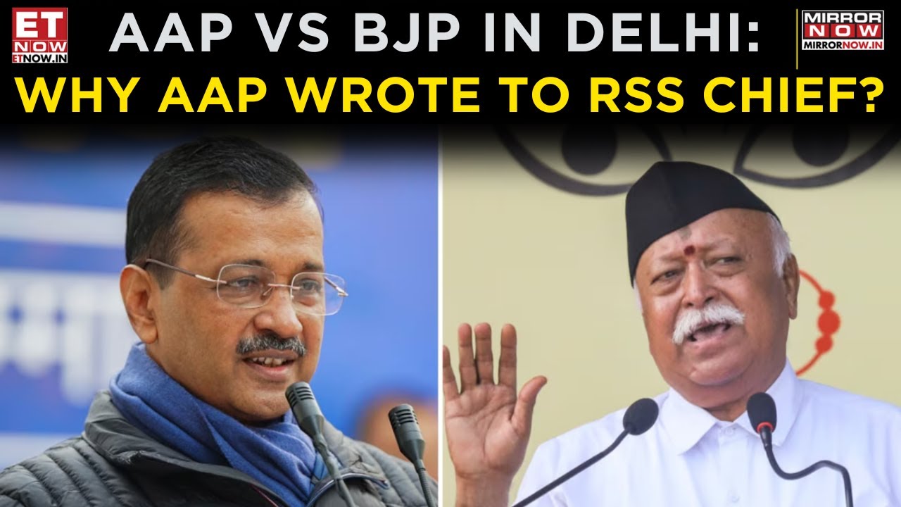 AAP Vs BJP Ahead Of Delhi Elections: AAP’s ‘Cash To Buy Votes’ Charge | Writes To RSS Chief
