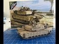 Building the 1/35 Academy Models M1A2 Tusk 2 Abrams Tank