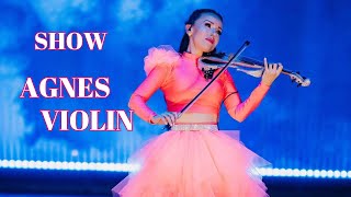 AGNES VIOLIN SHOW - Skrzypce Elektryczne💎- STORM - VIVALDI, CRYSTALLIZED, BELLA CIAO 🎻