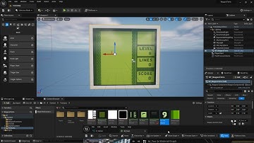 Tetris recreated in UE5 using GPU Particles