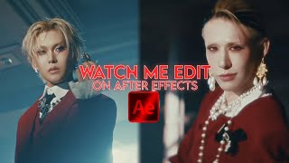 Watch me edit #1 on after effects 