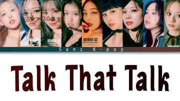 Twice "Talk That Talk" Teaser 1 Color Coded (Han, Rom & Eng) Lyrics Video
